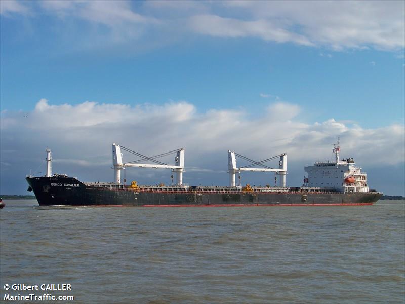 ocean cross (Bulk Carrier) - IMO 9345817, MMSI 538002730, Call Sign V7LD9 under the flag of Marshall Islands