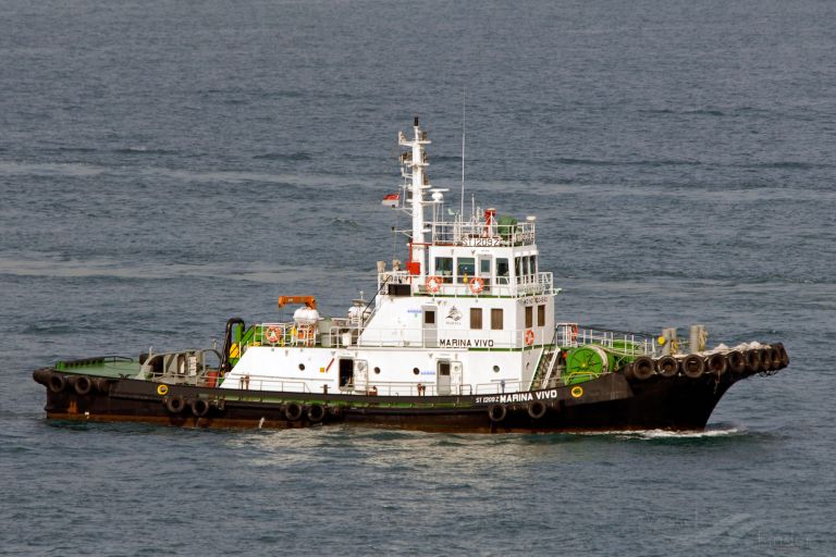 marinq vivo (Tug) - IMO 9004580, MMSI 563008910, Call Sign 9V7030 under the flag of Singapore