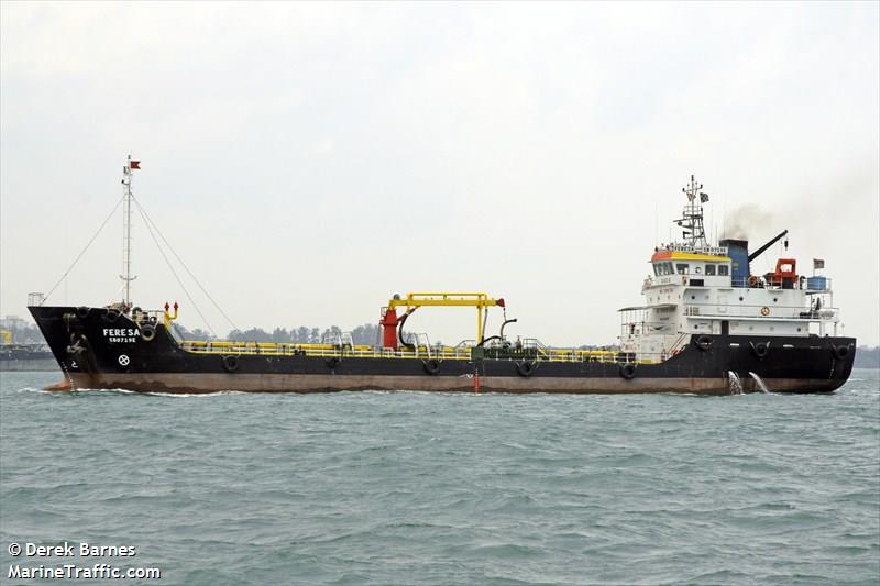 feresa (Oil Products Tanker) - IMO 9649067, MMSI 566630000, Call Sign 9V9795 under the flag of Singapore