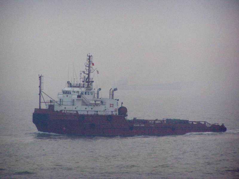 hua wang (Offshore Tug/Supply Ship) - IMO 8219619, MMSI 636010226, Call Sign ELRS7 under the flag of Liberia