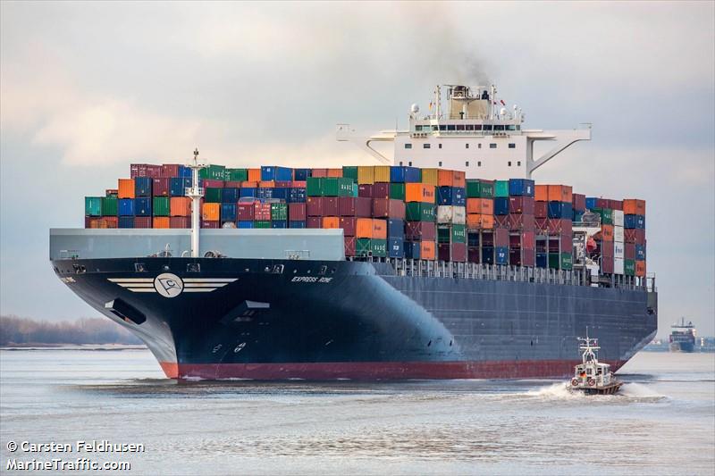 express rome (Container Ship) - IMO 9484936, MMSI 636015019, Call Sign A8YC2 under the flag of Liberia