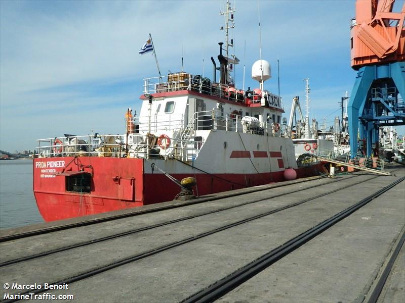 proa pioneer (Fishing vessel) - IMO , MMSI 770576305, Call Sign CXCV under the flag of Uruguay