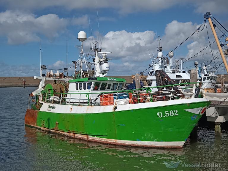 o582 hombre (Fishing vessel) - IMO , MMSI 205294000, Call Sign OPWZ under the flag of Belgium
