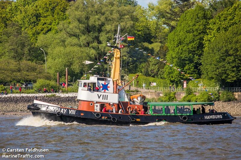 fairplay viii (Tug) - IMO , MMSI 211286160, Call Sign DNCD under the flag of Germany