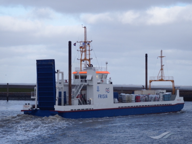 frisia viii (Ro-Ro Cargo Ship) - IMO 9578127, MMSI 211507500, Call Sign DGMH2 under the flag of Germany