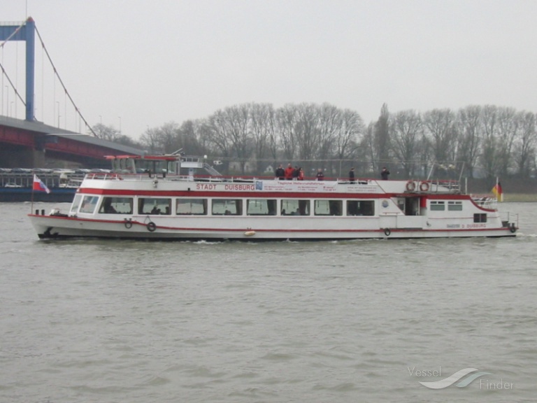 fgs stadt duisburg (Passenger ship) - IMO , MMSI 211510510, Call Sign DA 4694 under the flag of Germany