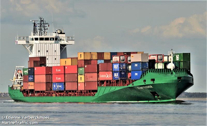 elbfeeder (Container Ship) - IMO 9388522, MMSI 212931000, Call Sign 5BKK4 under the flag of Cyprus