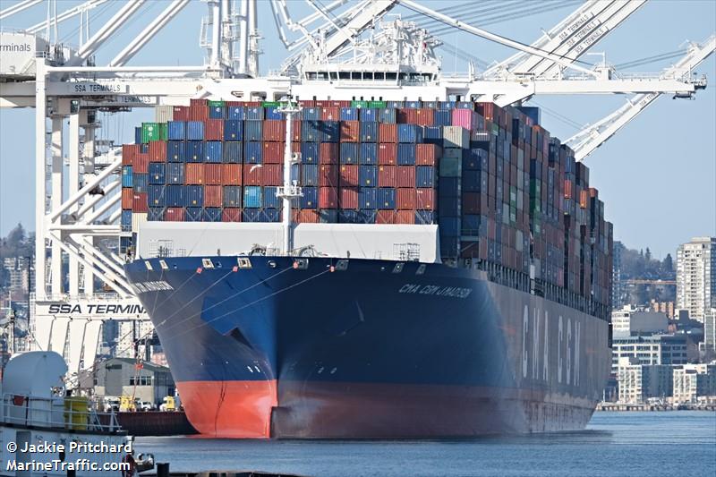 cma cgm j. madison (Container Ship) - IMO 9780897, MMSI 215137000, Call Sign 9HA4975 under the flag of Malta