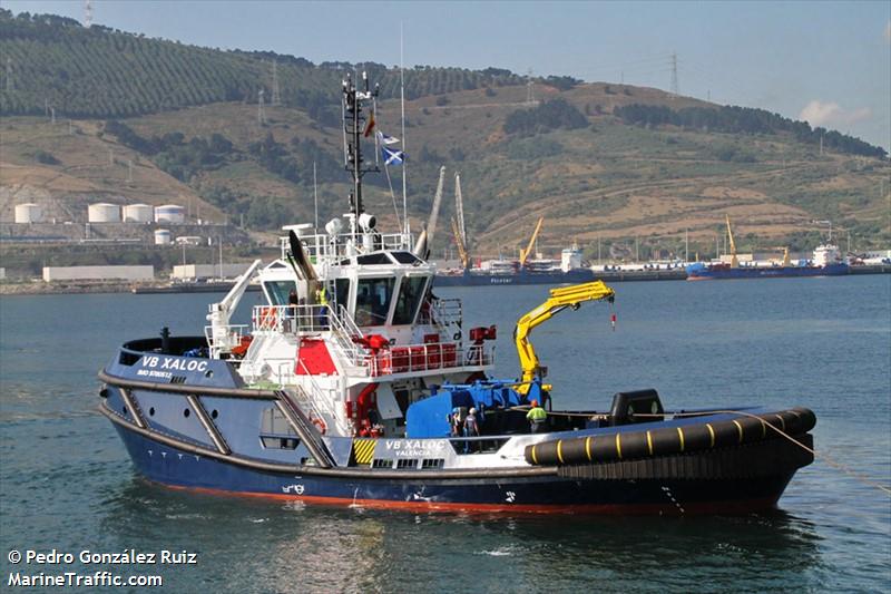 vb xaloc (Tug) - IMO 9780512, MMSI 224128000, Call Sign EAQE under the flag of Spain