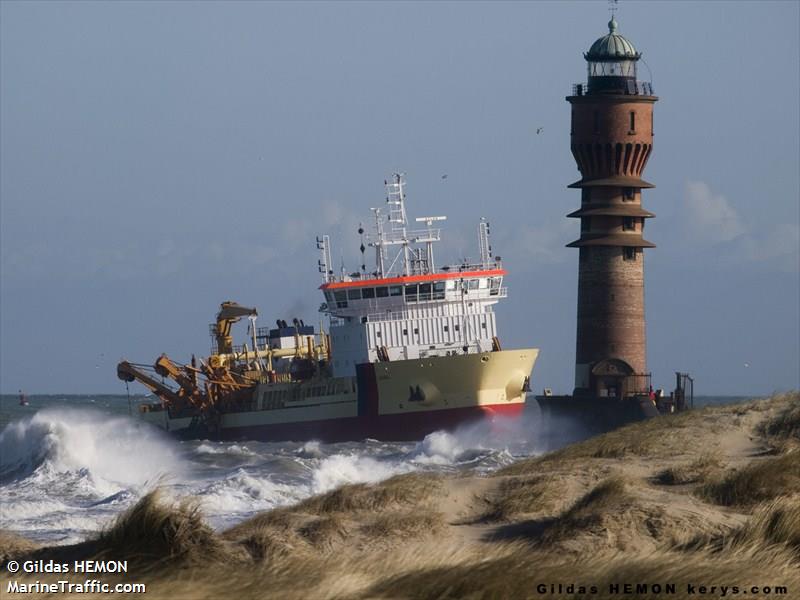 daniel laval (Hopper Dredger) - IMO 9234393, MMSI 227023300, Call Sign FQBV under the flag of France