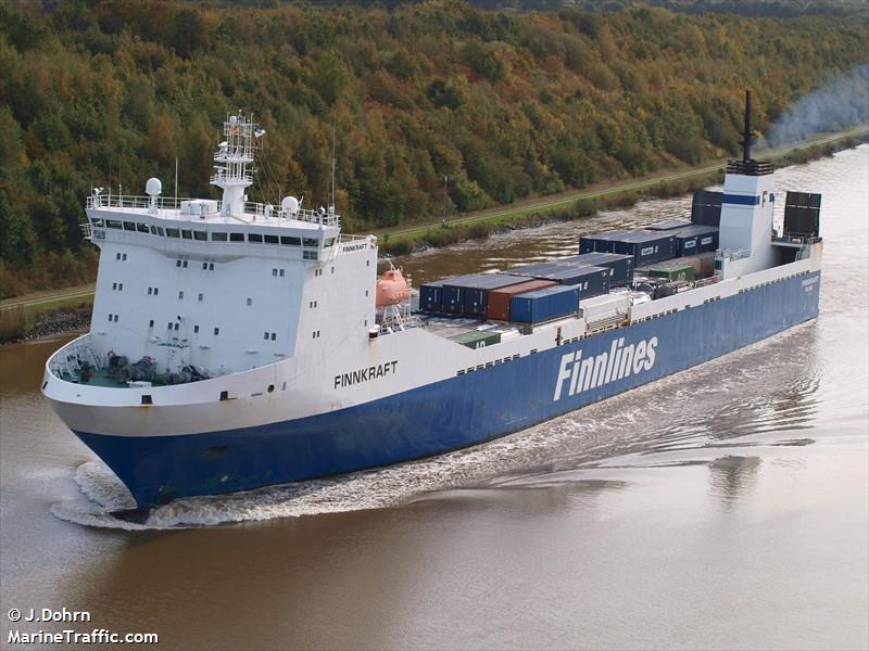 finnkraft (Ro-Ro Cargo Ship) - IMO 9207883, MMSI 230006000, Call Sign OJNK under the flag of Finland