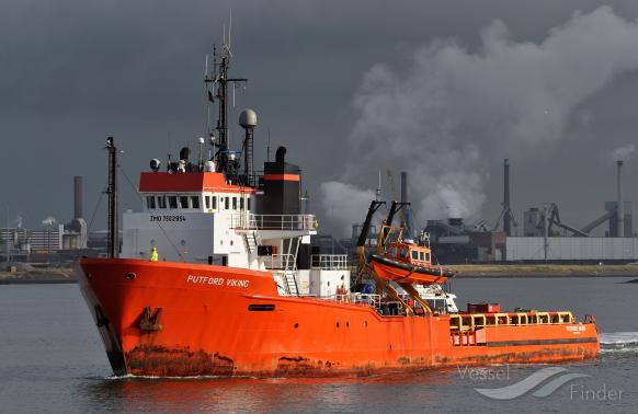 putford viking (Standby Safety Vessel) - IMO 7502954, MMSI 232003319, Call Sign GVOY under the flag of United Kingdom (UK)