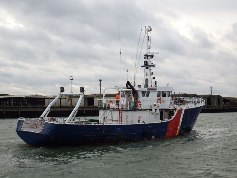 g.v. onward (Utility Vessel) - IMO 7006443, MMSI 232006450, Call Sign MCPF5 under the flag of United Kingdom (UK)