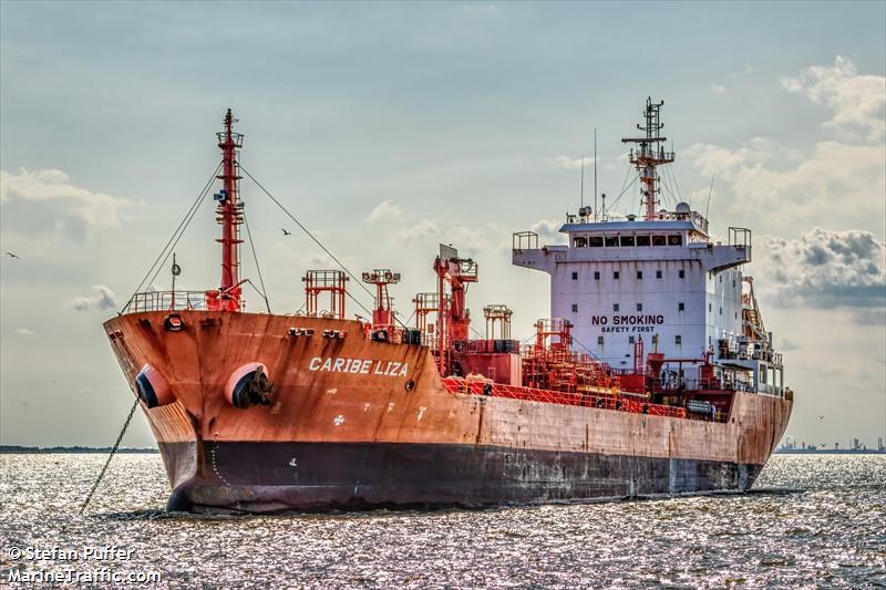 caribe liza (Chemical/Oil Products Tanker) - IMO 9352133, MMSI 232020054, Call Sign MEOE9 under the flag of United Kingdom (UK)