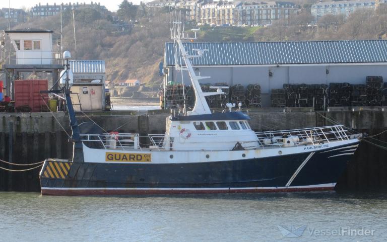 gv haulbowline (Fishing Vessel) - IMO 8847179, MMSI 232021354, Call Sign MEZW9 under the flag of United Kingdom (UK)