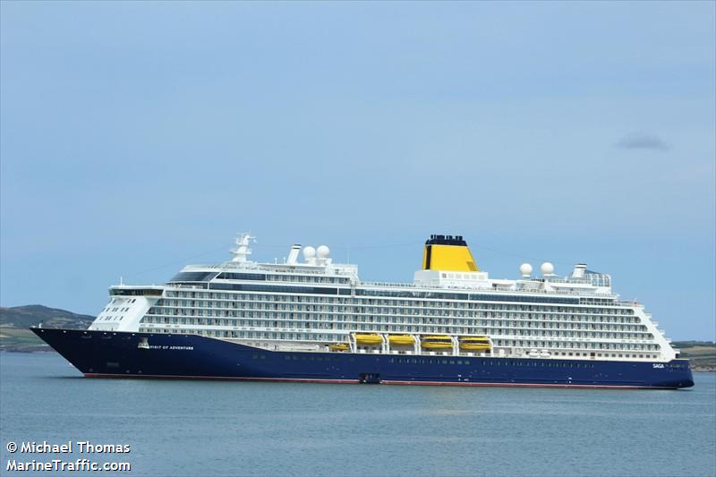 spirit of adventure (Passenger (Cruise) Ship) - IMO 9818084, MMSI 232026551, Call Sign MGWT8 under the flag of United Kingdom (UK)