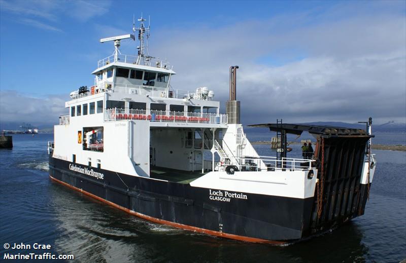 loch portain (Passenger/Ro-Ro Cargo Ship) - IMO 9274824, MMSI 235008928, Call Sign VQKE8 under the flag of United Kingdom (UK)