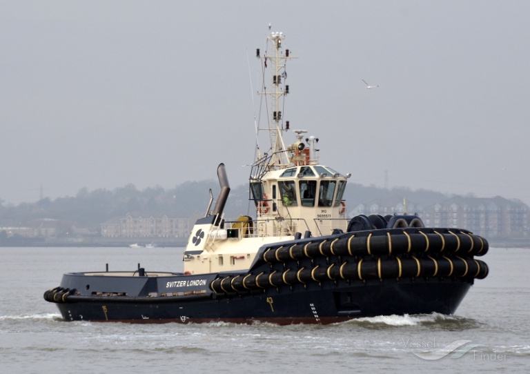 svitzer london (Tug) - IMO 9695511, MMSI 235103697, Call Sign 2HHL8 under the flag of United Kingdom (UK)