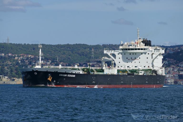 kmarin renown (Crude Oil Tanker) - IMO 9683013, MMSI 235108526, Call Sign 2ICH8 under the flag of United Kingdom (UK)