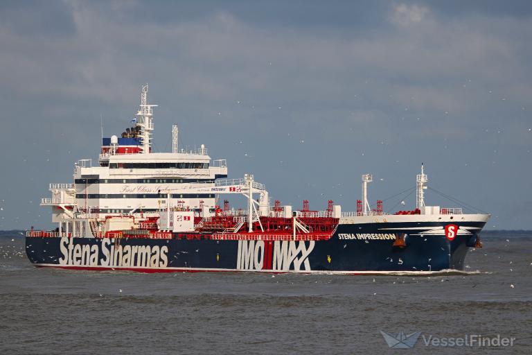 stena impression (Chemical/Oil Products Tanker) - IMO 9667461, MMSI 235108755, Call Sign 2IDH5 under the flag of United Kingdom (UK)