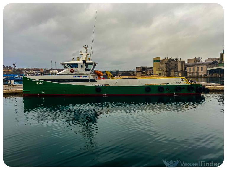 junak (Offshore Tug/Supply Ship) - IMO 9510632, MMSI 238253000, Call Sign 9AA6532 under the flag of Croatia
