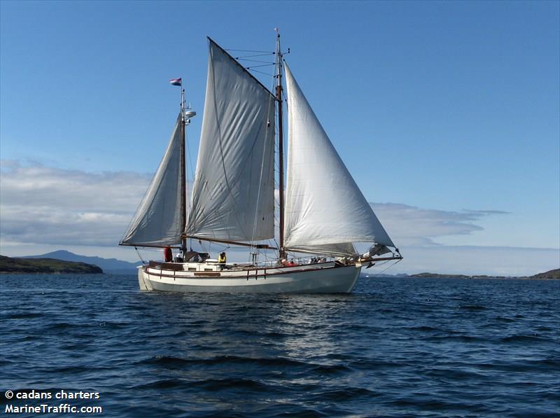 pride of mother sea (Sailing vessel) - IMO , MMSI 244030388, Call Sign PC8188 under the flag of Netherlands