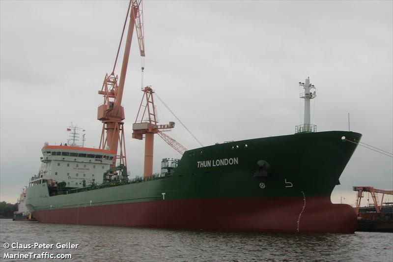 thun london (Chemical/Oil Products Tanker) - IMO 9828986, MMSI 244056000, Call Sign PBWI under the flag of Netherlands