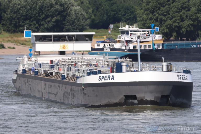 spera (Tanker) - IMO , MMSI 244058470, Call Sign PG6610 under the flag of Netherlands