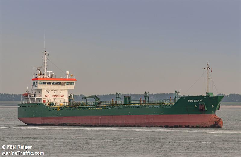 thun galaxy (Chemical/Oil Products Tanker) - IMO 9229063, MMSI 244089000, Call Sign PBDK under the flag of Netherlands