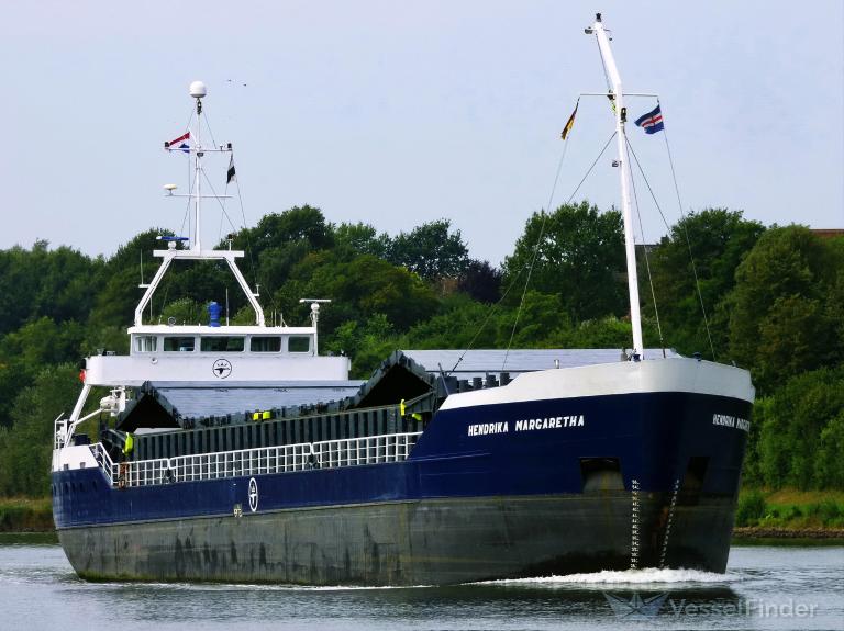 hendrika margaretha (General Cargo Ship) - IMO 9057238, MMSI 244246000, Call Sign PDRZ under the flag of Netherlands