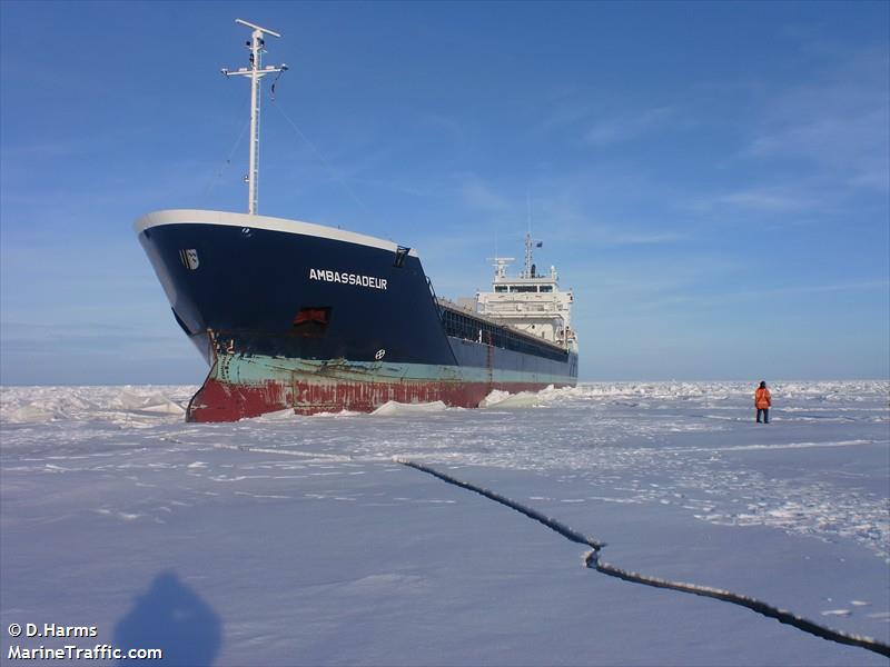 ambassadeur (General Cargo Ship) - IMO 9361328, MMSI 244389000, Call Sign PHIP under the flag of Netherlands