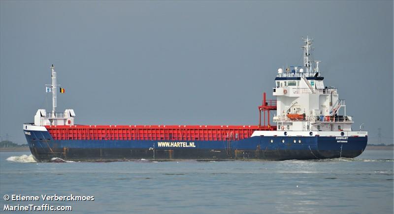 zuidvliet (General Cargo Ship) - IMO 9629809, MMSI 244650317, Call Sign PBZE under the flag of Netherlands
