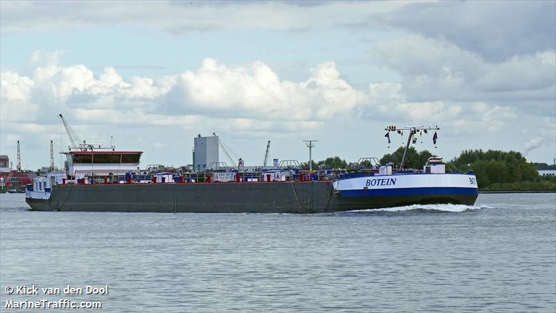 botein (Tanker) - IMO , MMSI 244650753, Call Sign PB4188 under the flag of Netherlands