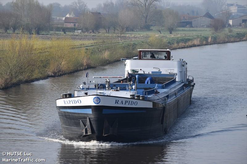 rapido (Cargo ship) - IMO , MMSI 244660977, Call Sign PH5904 under the flag of Netherlands