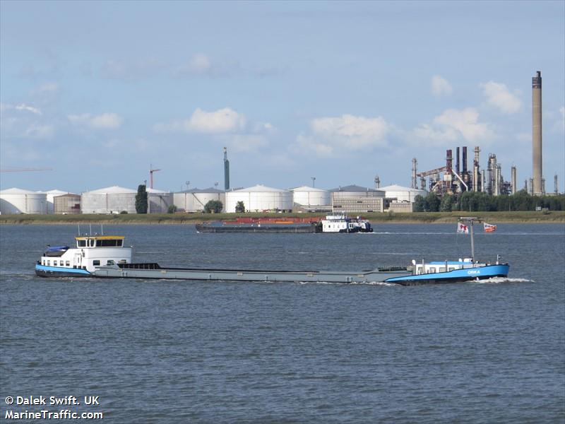 orka (Cargo ship) - IMO , MMSI 244700244, Call Sign PI3207 under the flag of Netherlands