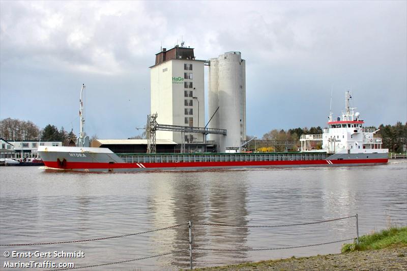 hydra (General Cargo Ship) - IMO 9356488, MMSI 244765000, Call Sign PBJT under the flag of Netherlands