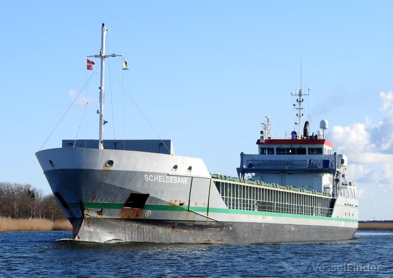 scheldebank (General Cargo Ship) - IMO 9439474, MMSI 244870000, Call Sign PBJM under the flag of Netherlands