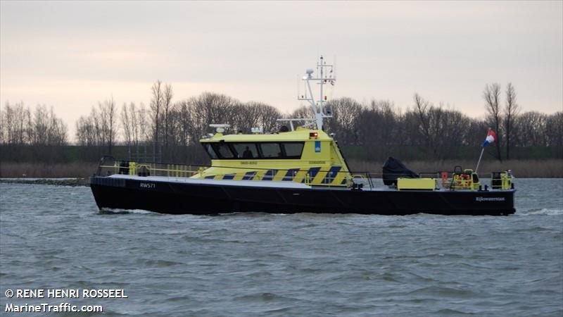rws71 (Patrol Vessel) - IMO , MMSI 245207000, Call Sign PC9686 under the flag of Netherlands