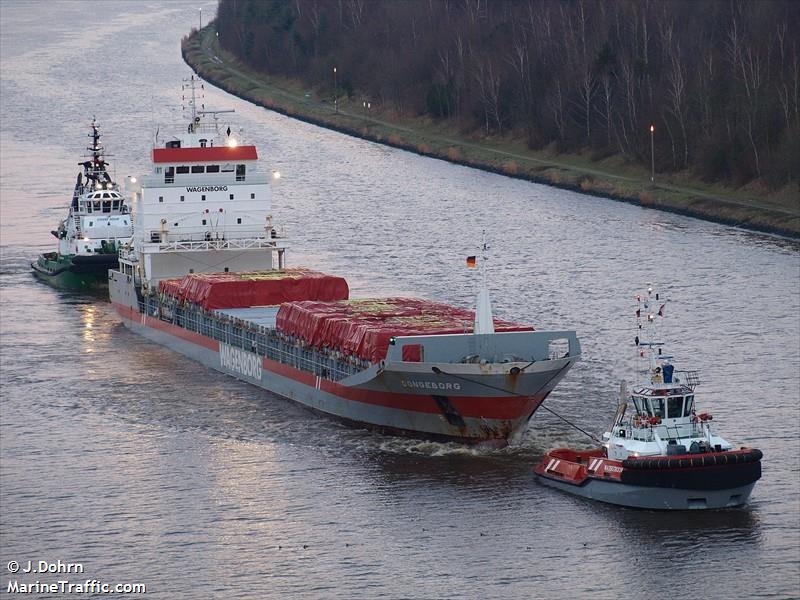 dongeborg (General Cargo Ship) - IMO 9163697, MMSI 245413000, Call Sign PCGD under the flag of Netherlands