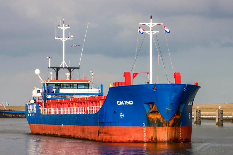 eems spirit (General Cargo Ship) - IMO 9559626, MMSI 246593000, Call Sign PBTK under the flag of Netherlands