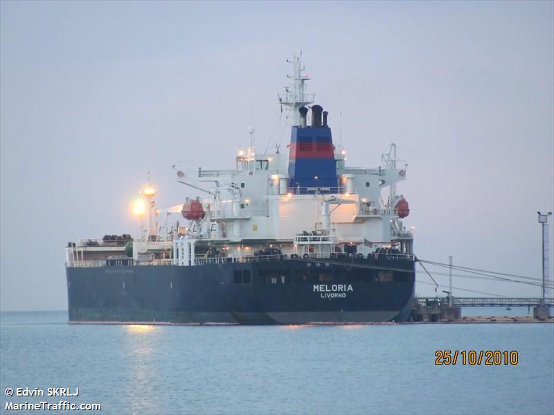 meloria (Chemical/Oil Products Tanker) - IMO 9292280, MMSI 247171100, Call Sign IBXK under the flag of Italy
