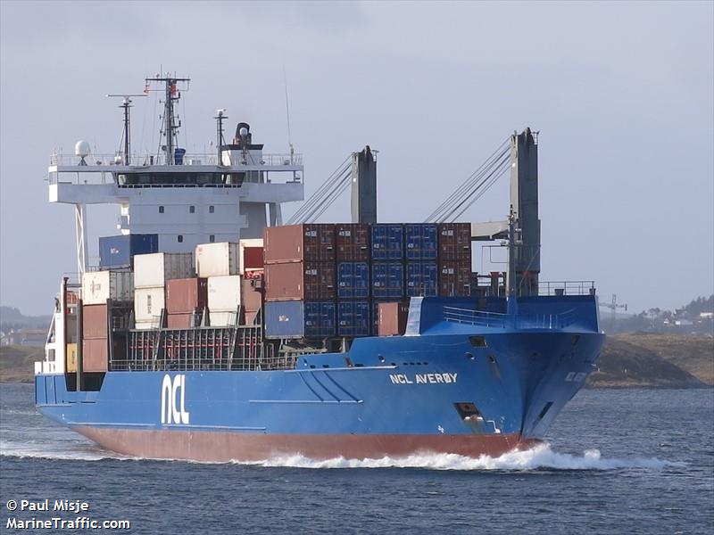 ncl averoy (Container Ship) - IMO 9326990, MMSI 255805587, Call Sign CQHL under the flag of Madeira