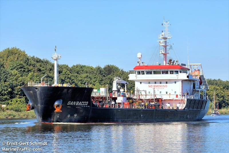 san bacco (Bitumen Tanker) - IMO 9753818, MMSI 256831000, Call Sign 9HA4021 under the flag of Malta