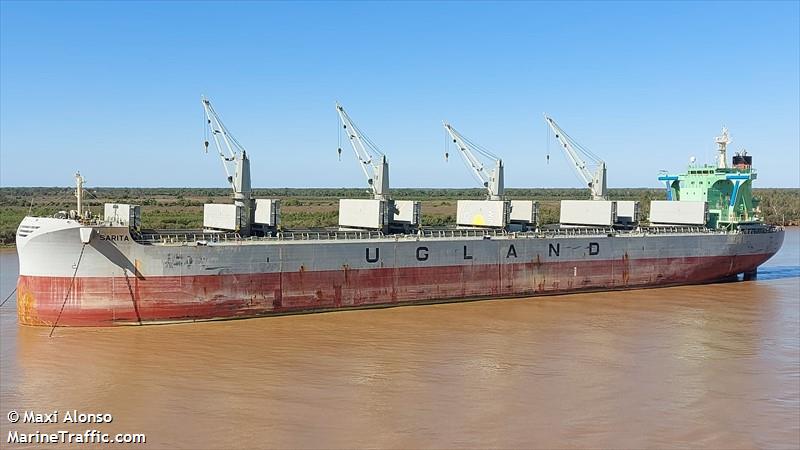 sarita (Bulk Carrier) - IMO 9836361, MMSI 257088990, Call Sign LAIU8 under the flag of Norway
