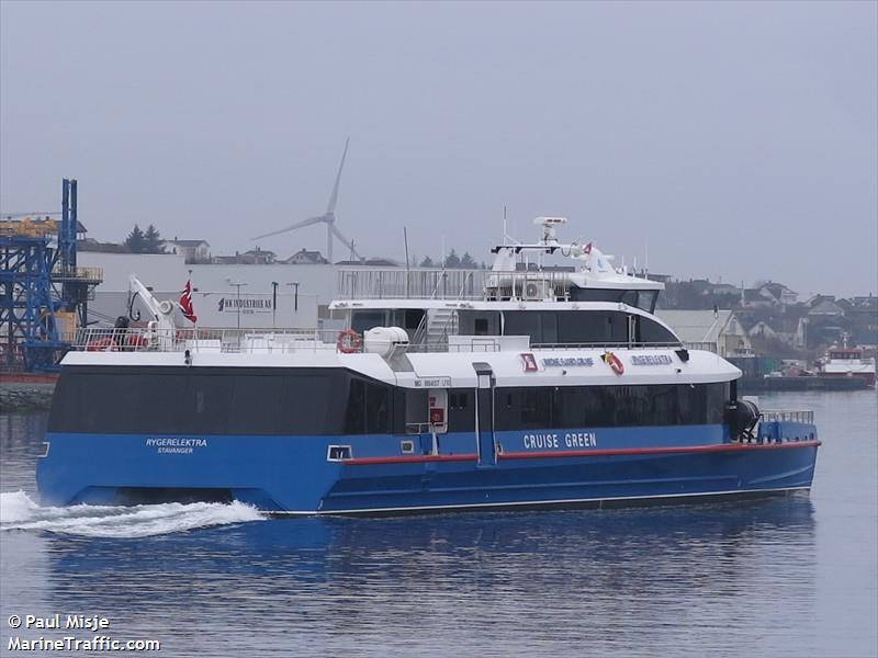 rygerelektra (Passenger Ship) - IMO 9884007, MMSI 257094360, Call Sign LFXI under the flag of Norway