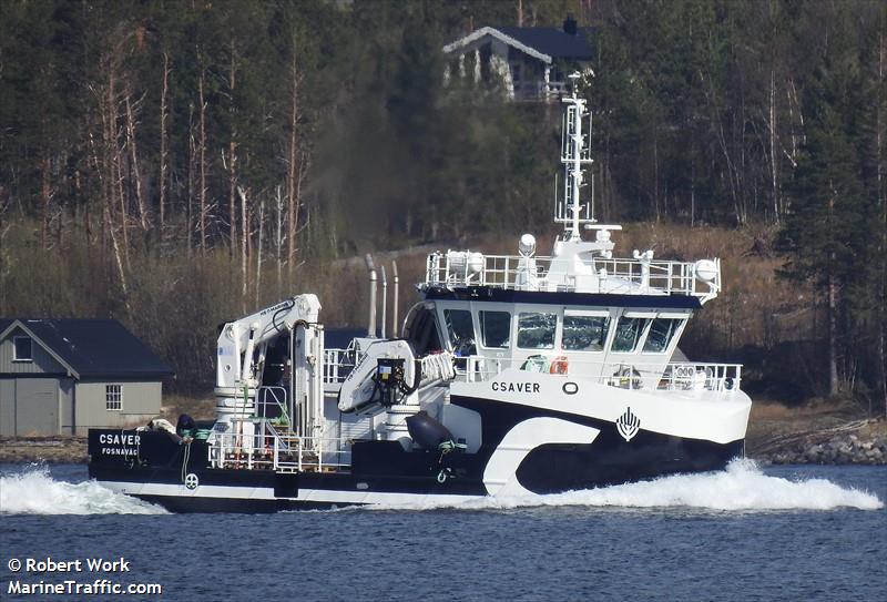 csaver (Fishing Support Vessel) - IMO 9884514, MMSI 257099960, Call Sign LFXM under the flag of Norway