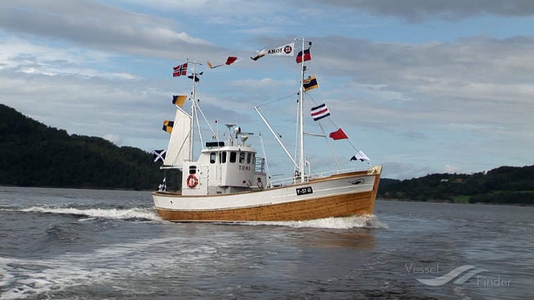 toma (Fishing vessel) - IMO , MMSI 257256120, Call Sign LM4369 under the flag of Norway