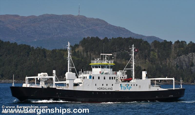 hordaland (Passenger/Ro-Ro Cargo Ship) - IMO 7805203, MMSI 257283400, Call Sign LIBY under the flag of Norway