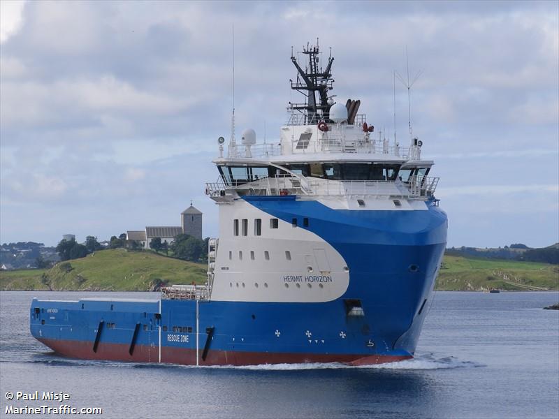 hermit horizon (Offshore Tug/Supply Ship) - IMO 9747493, MMSI 258039000, Call Sign LEFU under the flag of Norway