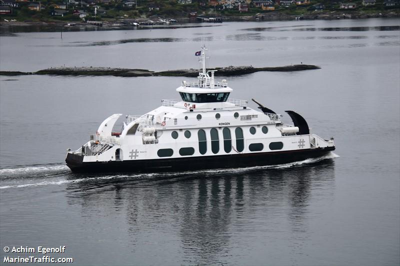 kongen (Passenger Ship) - IMO 9481166, MMSI 258509000, Call Sign LCDE under the flag of Norway